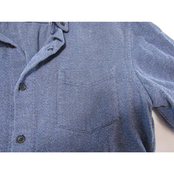 Banana Republic Grant Fit Blue Button Collar Shirt Men's size S Indie Nautical - Picture 5 of 9